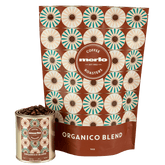 merlo coffee organico bag and tin